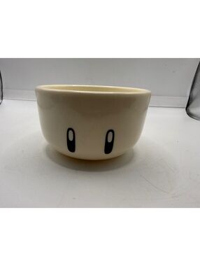 Super Nintendo World Universal Studios Nintendo Character Face Bowl 4.5” Cream